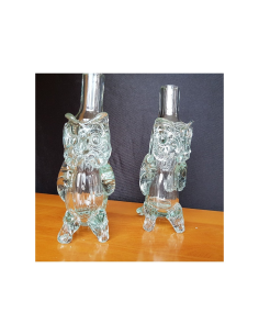 DEKORATIVE NACHFÜLLBARE FLASCHE EULE